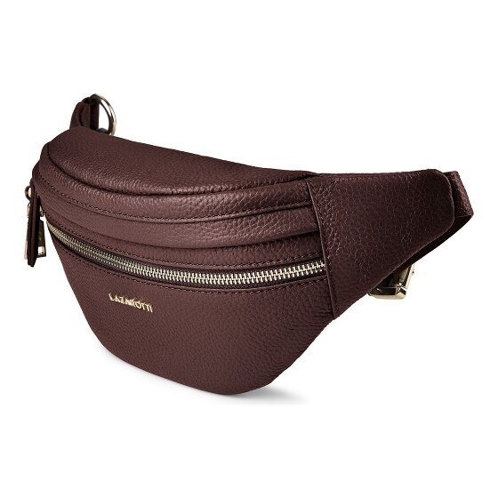 Lazarotti Bologna Leather Double-Zip Gürteltasche Crossbody Leder 25 cm