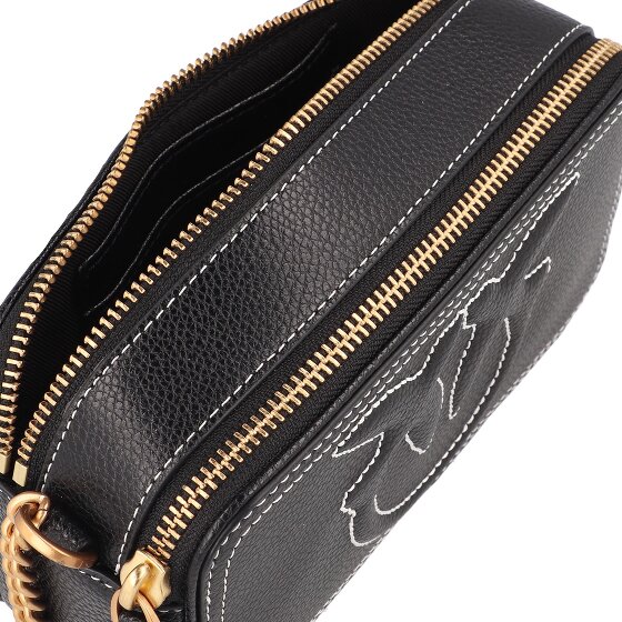 PINKO Carrie Mini Bag Umhängetasche Leder 18 cm PINKO Carrie Mini Bag Umhängetasche Leder 18 cm