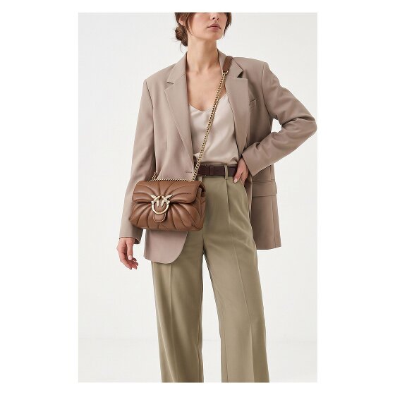 PINKO Love Puff Schultertasche Leder 23 cm
