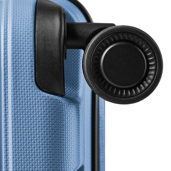Redolz Essentials 11 4 Rollen Kabinentrolley 55 cm mit Dehnfalte