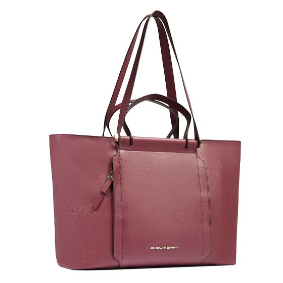 Piquadro Circle Shopper Tasche Leder 38 cm Laptopfach