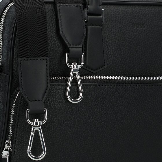 Boss New Crosstown Aktentasche Leder 38 cm Laptopfach