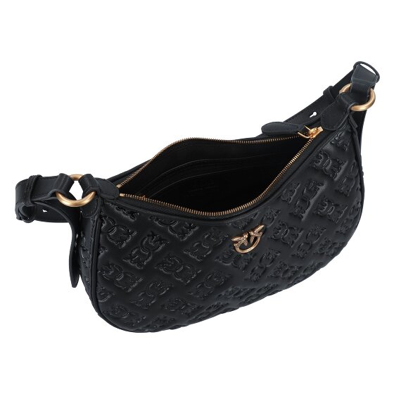 PINKO Half Moon Schultertasche Leder 27 cm