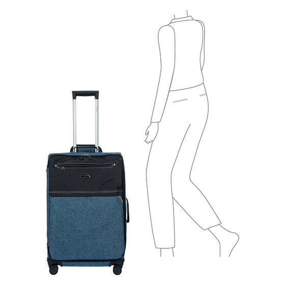 Bric's Bric's  x Replay 4 Rollen Trolley 71 cm
