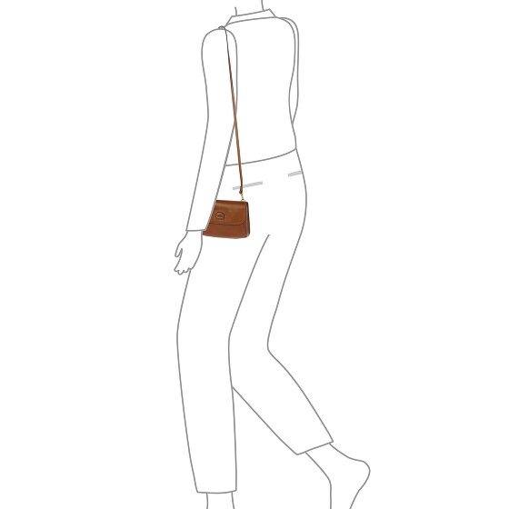 Bric's Volterra Mini Bag Umhängetasche Leder 18 cm