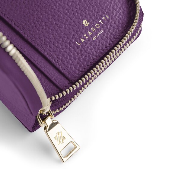 Lazarotti Bologna Leather XL Double Zip-Around Geldbörse RFID Leder 20 cm