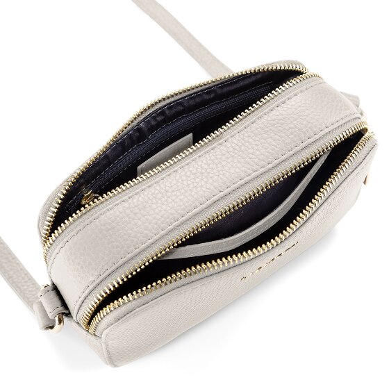 Lazarotti Bologna Leather Umhängetasche Camera-Bag Leder Double-Zip 18 cm