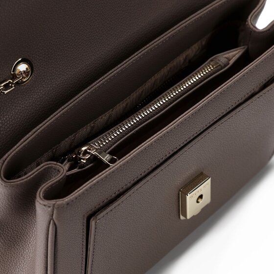 Patrizia Pepe Fly Schultertasche Leder 25 cm