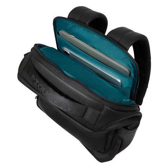 Piquadro Corner Daypack RFID Schutz 43 cm Laptopfach