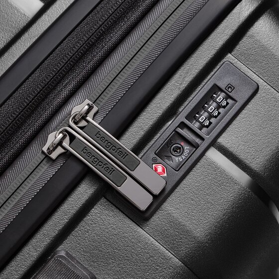 Bergpfeil Travel 4-Rollen Kofferset 3-tlg. mit Dehnfalte