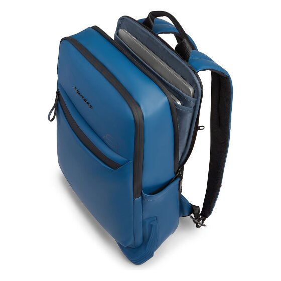 Piquadro Corner Business-Rucksack RFID Schutz 43 cm Laptopfach
