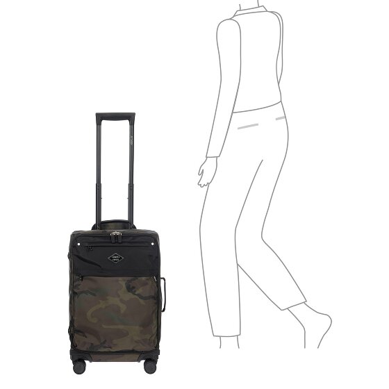 Bric's Bric´s x Replay 4 Rollen Kabinentrolley 55 cm