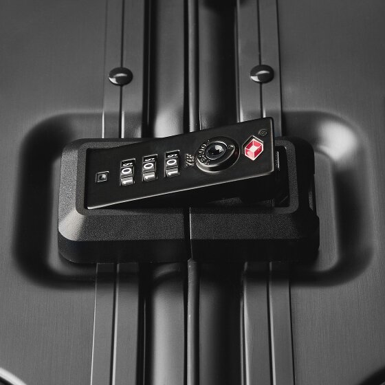 Redolz Pro Aluminium 4-Rollen Kofferset S+L