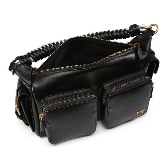 PINKO Cargo Schultertasche Leder 31 cm