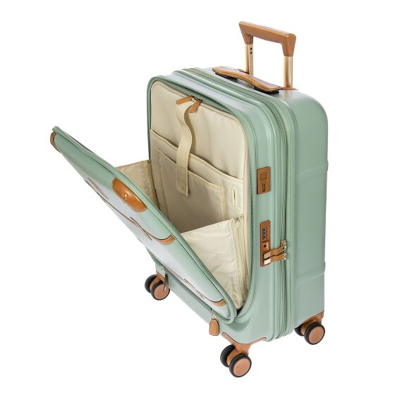 Bric's Bellagio 4 Rollen Kabinentrolley 55 cm mit Dehnfalte