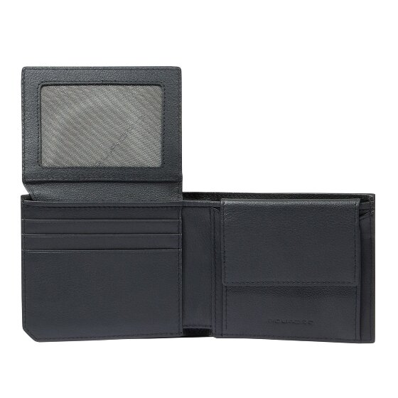 Piquadro Portoum Geldbörse RFID Schutz Leder 10.5 cm