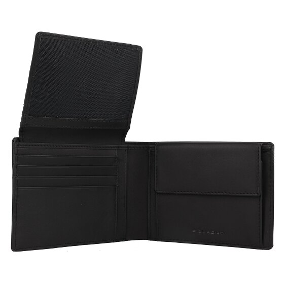 Piquadro Woody Geldbörse RFID Schutz Leder 13 cm