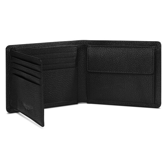 Police Geldbörse RFID Leder 12 cm ausklappbar