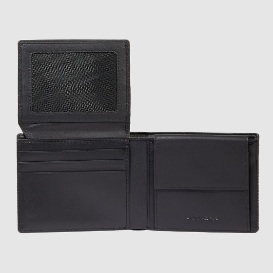 Piquadro Orion Geldbörse RFID Schutz Leder 11 cm