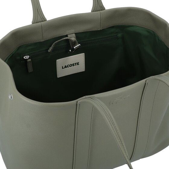 Lacoste City Court Shopper Tasche Leder 35.5 cm