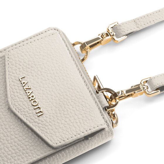 Lazarotti Bologna Leather Zip-Around Geldbörse Handytasche Leder 19 cm