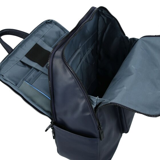Piquadro Zaino Daypack Leder 34 cm Laptopfach