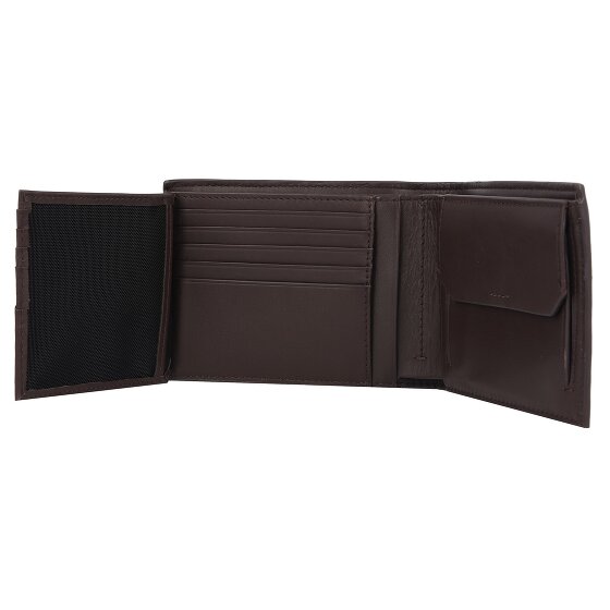 Calvin Klein Metal CK Geldbörse RFID Schutz Leder 13 cm