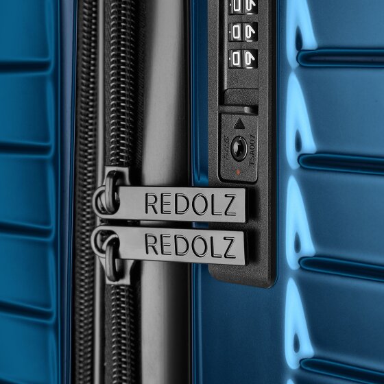 Redolz Essentials 18 2.0 4 Rollen Kofferset 3-teilig mit Dehnfalte