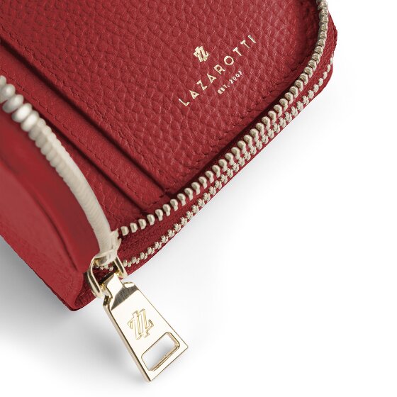 Lazarotti Bologna Leather XL Double Zip-Around Geldbörse RFID Leder 20 cm