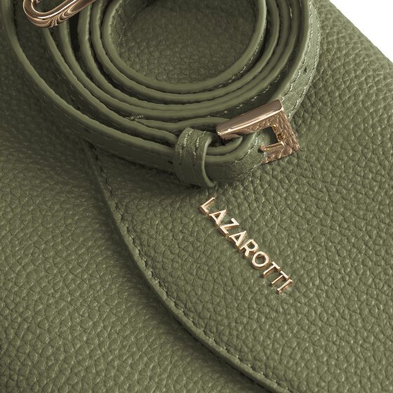 Lazarotti Bologna Leather Clutch Umhängetasche Leder 23 cm