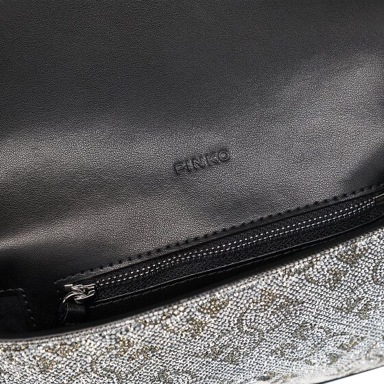 PINKO Love One Mini Bag Umhängetasche Leder 18 cm