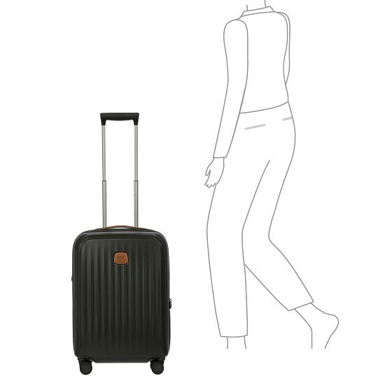 Bric's Taormina 4 Rollen Trolley S 57 cm mit Dehnfalte Bric's Taormina 4 Rollen Trolley S 57 cm mit Dehnfalte