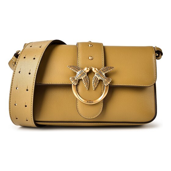 PINKO Love One Umhängetasche Leder 22 cm
