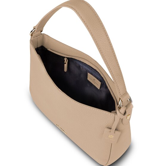 Lazarotti Bologna Leather Hobo Schultertasche Leder 27 cm