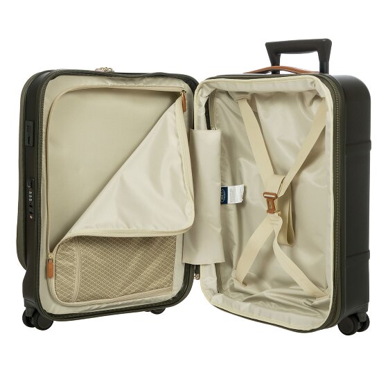 Bric's Bellagio 4 Rollen Kabinentrolley 55 cm mit Dehnfalte