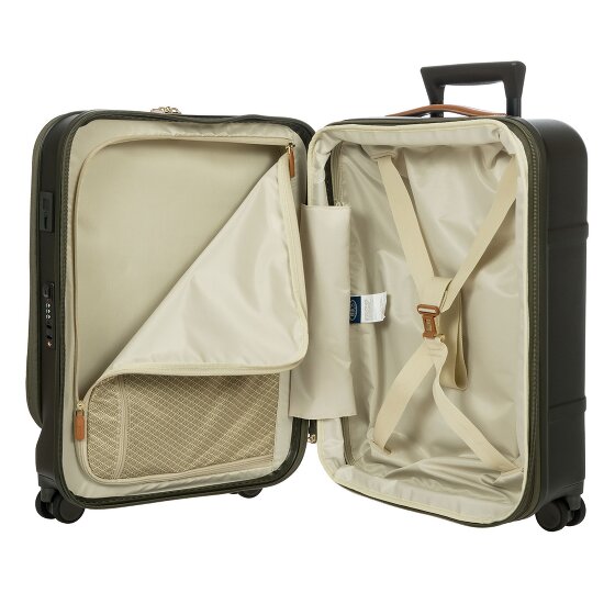 Bric's Bellagio 4 Rollen Kabinentrolley 55 cm mit Dehnfalte Bric's Bellagio 4 Rollen Kabinentrolley 55 cm mit Dehnfalte