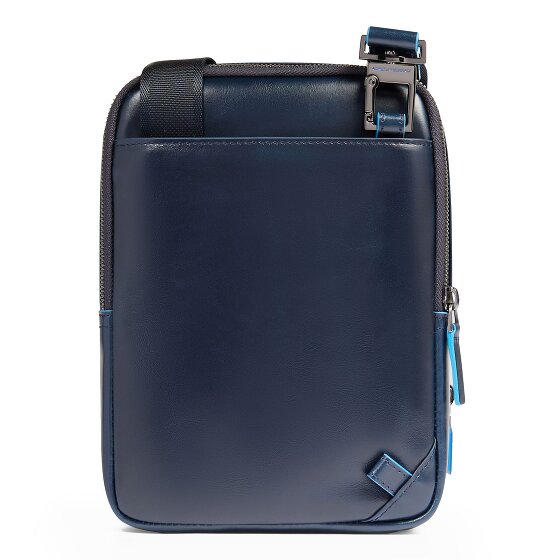 Piquadro Blue Square Mini Bag Umhängetasche Leder 17 cm
