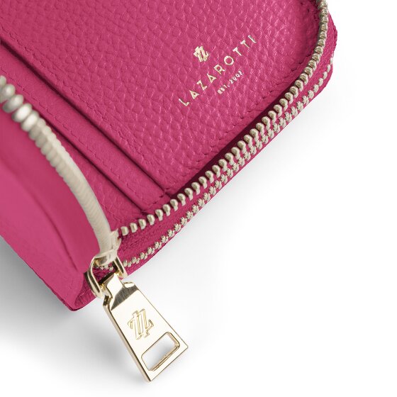 Lazarotti Bologna Leather XL Double Zip-Around Geldbörse RFID Leder 20 cm