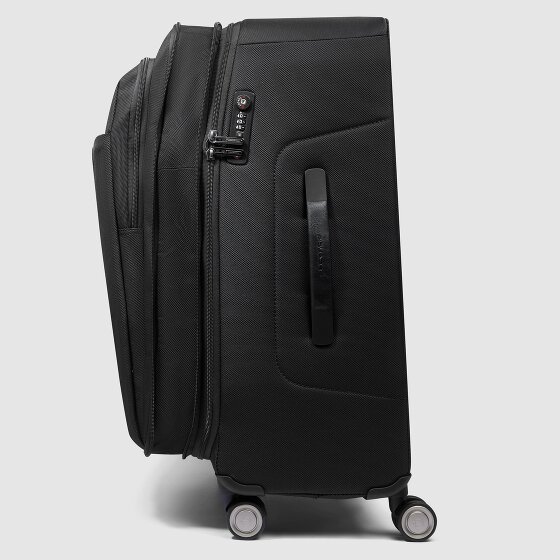 Piquadro Brief 4 Rollen Trolley 68 cm mit Dehnfalte