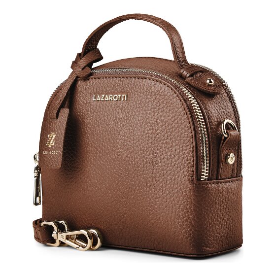 Lazarotti Bologna Leather Crossbody Handtasche Leder 17 cm