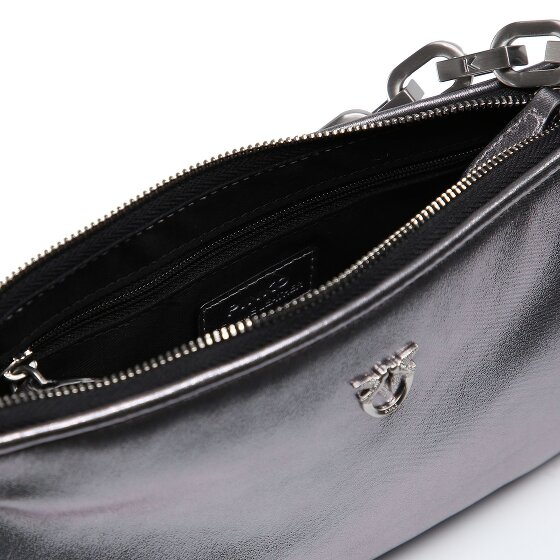 PINKO Half Moon Handtasche Leder 23 cm