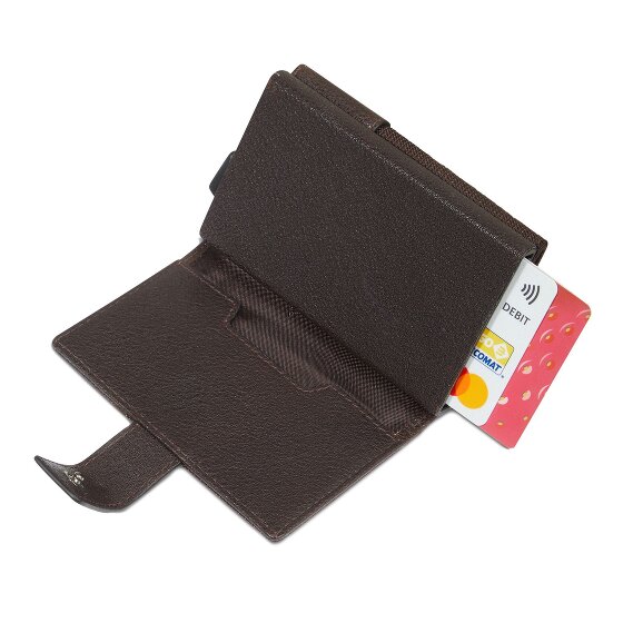 Piquadro Marcel Kreditkartenetui RFID Schutz Leder 11.5 cm