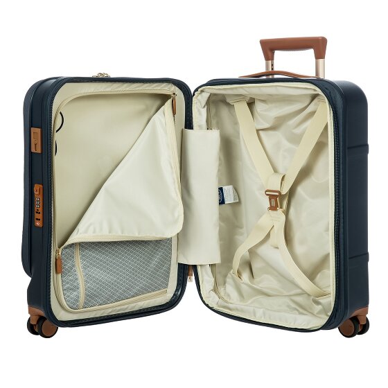 Bric's Bellagio 4 Rollen Kabinentrolley 55 cm mit Dehnfalte