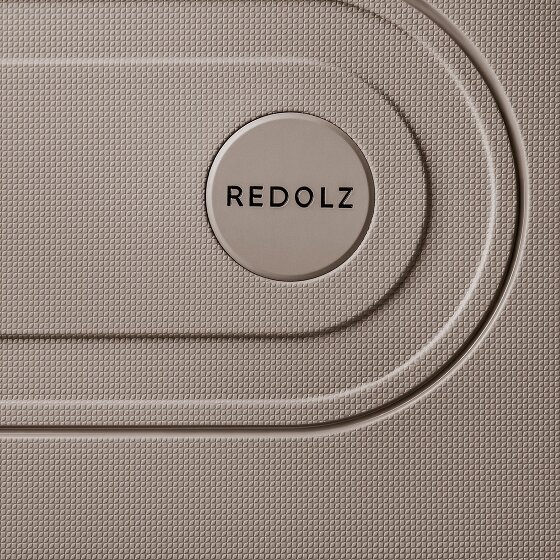 Redolz Essentials 11 4 Rollen Kabinentrolley 55 cm mit Dehnfalte