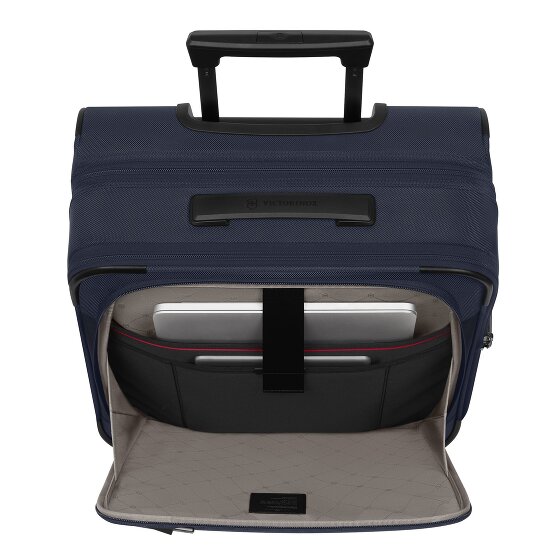Victorinox Werks Traveler 7.0 4 Rollen Kabinentrolley 55 cm Laptopfach mit Dehnfalte