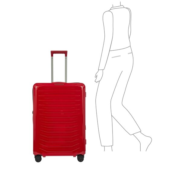 Porsche Design Roadster 4 Rollen Trolley L 75 cm mit Dehnfalte
