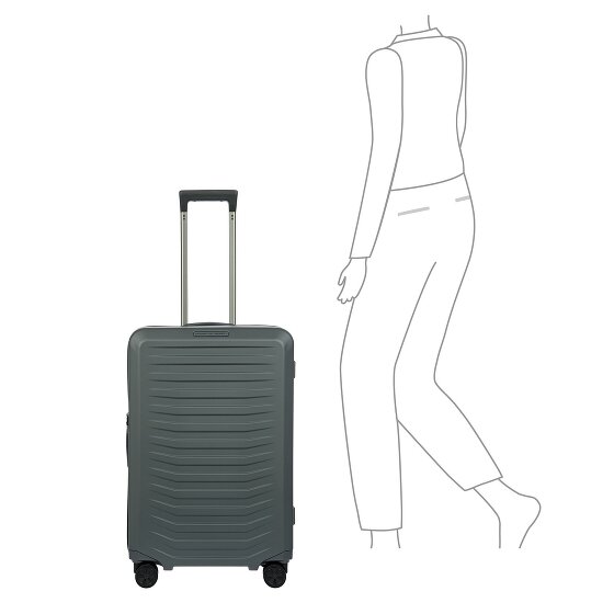 Porsche Design Roadster 4 Rollen Trolley M 69 cm mit Dehnfalte