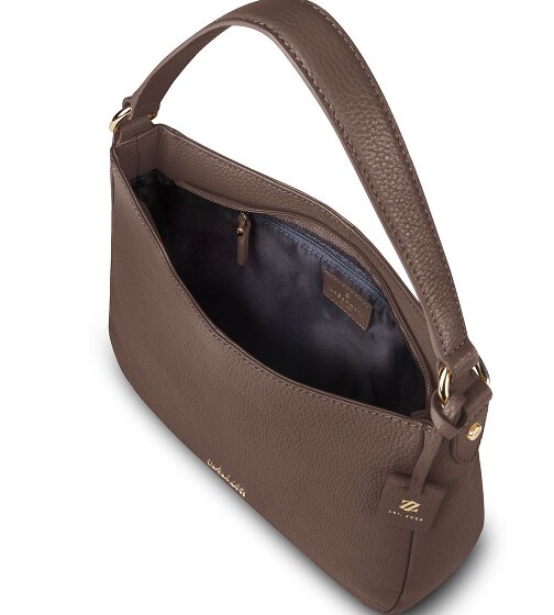 Lazarotti Bologna Leather Hobo Schultertasche Leder 27 cm