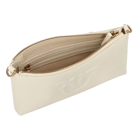 PINKO Flat Horizontal Umhängetasche Leder 20 cm