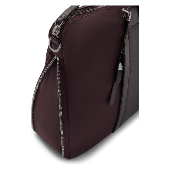 Piquadro Lyra Aktentasche Leder 42 cm Laptopfach mit Dehnfalte
